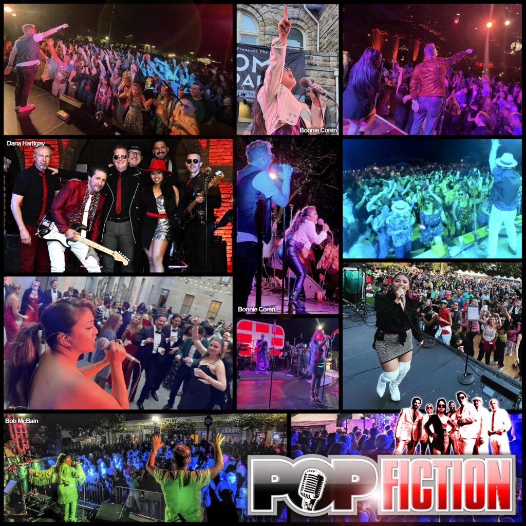 Pop Fiction is Northern California's premier party band, playing high end weddings, corporate events, city concerts, and social events since 2009. 